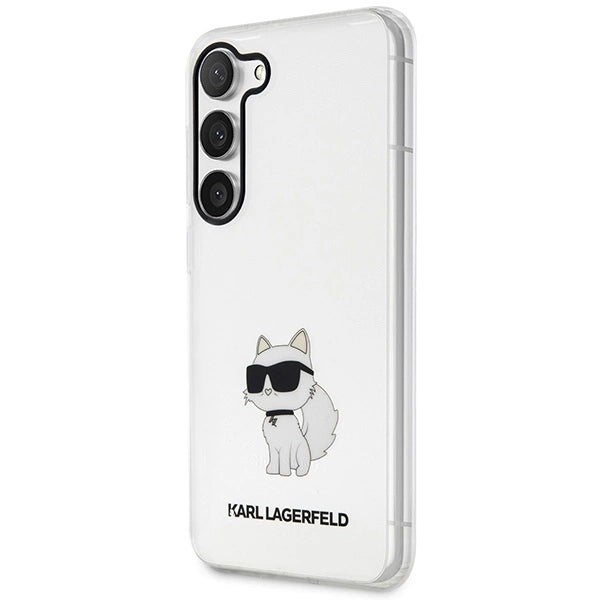Karl Lagerfeld KLHCS23MHNCHTCT S23+ S916 transparent hardcase Ikonik Choupette_1