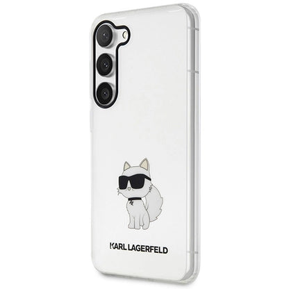 Karl Lagerfeld KLHCS23MHNCHTCT S23+ S916 transparent hardcase Ikonik Choupette_1