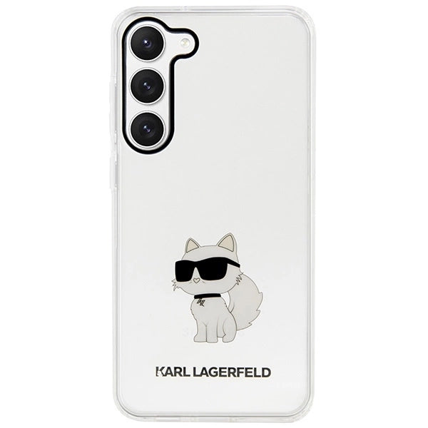 Karl Lagerfeld KLHCS23MHNCHTCT S23+ S916 transparent hardcase Ikonik Choupette_2
