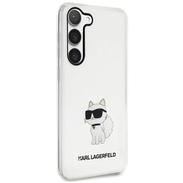 Karl Lagerfeld KLHCS23MHNCHTCT S23+ S916 transparent hardcase Ikonik Choupette_3