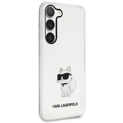 Karl Lagerfeld KLHCS23MHNCHTCT S23+ S916 transparent hardcase Ikonik Choupette_3