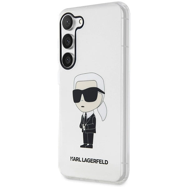 Karl Lagerfeld KLHCS23MHNIKTCT S23+ S916 transparent hardcase Ikonik Karl Lagerfeld_1