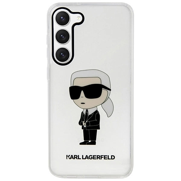 Karl Lagerfeld KLHCS23MHNIKTCT S23+ S916 transparent hardcase Ikonik Karl Lagerfeld_2