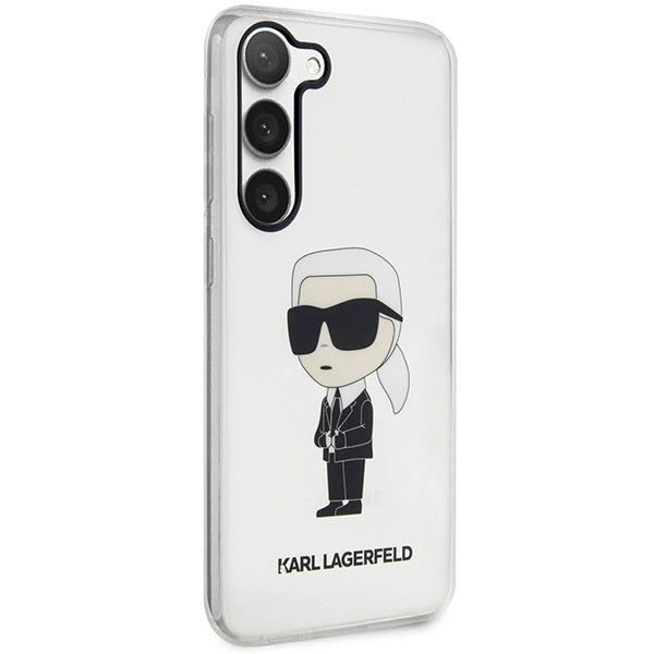 Karl Lagerfeld KLHCS23MHNIKTCT S23+ S916 transparent hardcase Ikonik Karl Lagerfeld_3