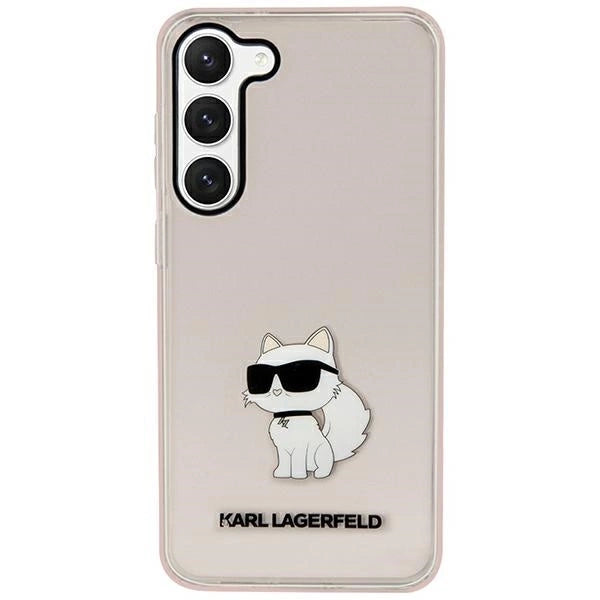 Karl Lagerfeld KLHCS23SHNCHTCP S23 S911 pink/pink hardcase Ikonik Choupette_0
