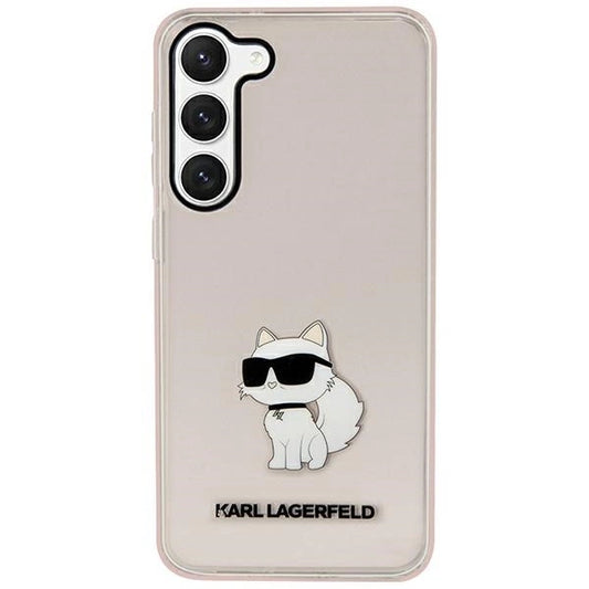 Karl Lagerfeld KLHCS23SHNCHTCP S23 S911 pink/pink hardcase Ikonik Choupette_0