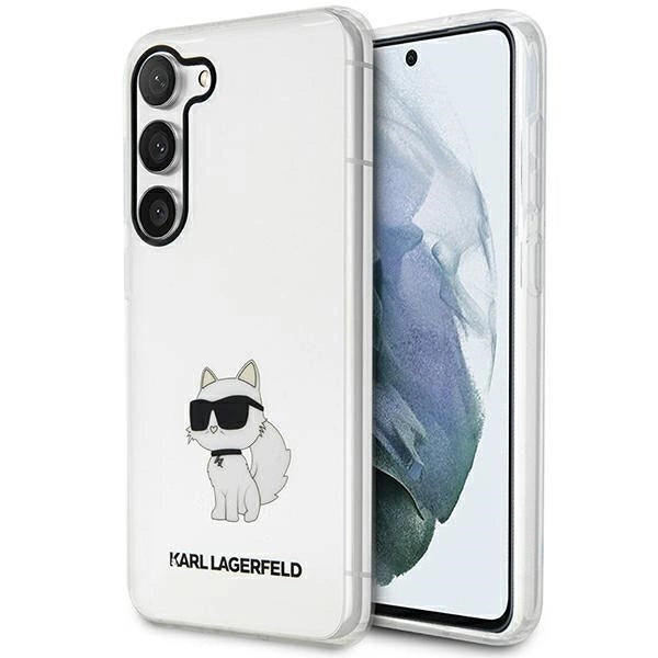 Karl Lagerfeld KLHCS23SHNCHTCT S23 S911 transparent hardcase Ikonik Choupette_0