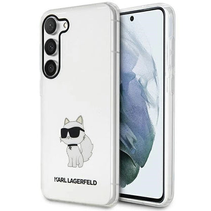 Karl Lagerfeld KLHCS23SHNCHTCT S23 S911 transparent hardcase Ikonik Choupette_0