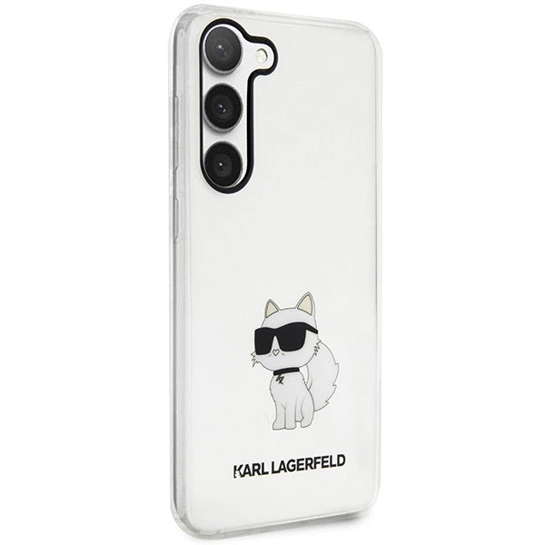 Karl Lagerfeld KLHCS23SHNCHTCT S23 S911 transparent hardcase Ikonik Choupette_3