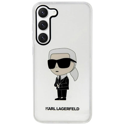 Karl Lagerfeld KLHCS23SHNIKTCT S23 S911 transparent hardcase Ikonik Karl Lagerfeld_2