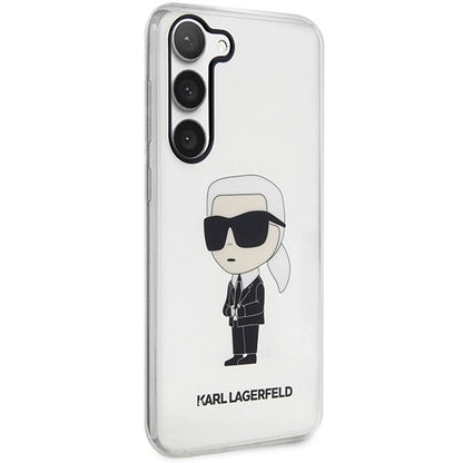 Karl Lagerfeld KLHCS23SHNIKTCT S23 S911 transparent hardcase Ikonik Karl Lagerfeld_3