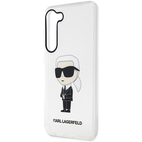 Karl Lagerfeld KLHCS23SHNIKTCT S23 S911 transparent hardcase Ikonik Karl Lagerfeld_5