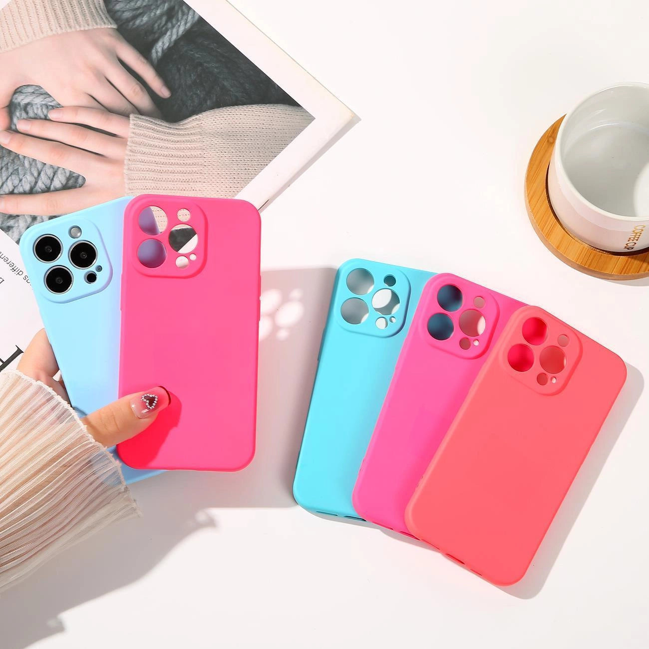 Silicone case for Samsung Galaxy A14 5G / Galaxy A14 silicone case green_12
