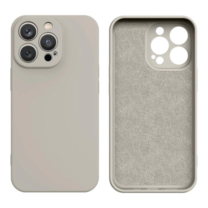 Silicone case for Samsung Galaxy A14 5G / Galaxy A14 silicone cover beige_0