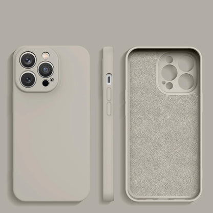 Silicone case for Samsung Galaxy A14 5G / Galaxy A14 silicone cover beige_1