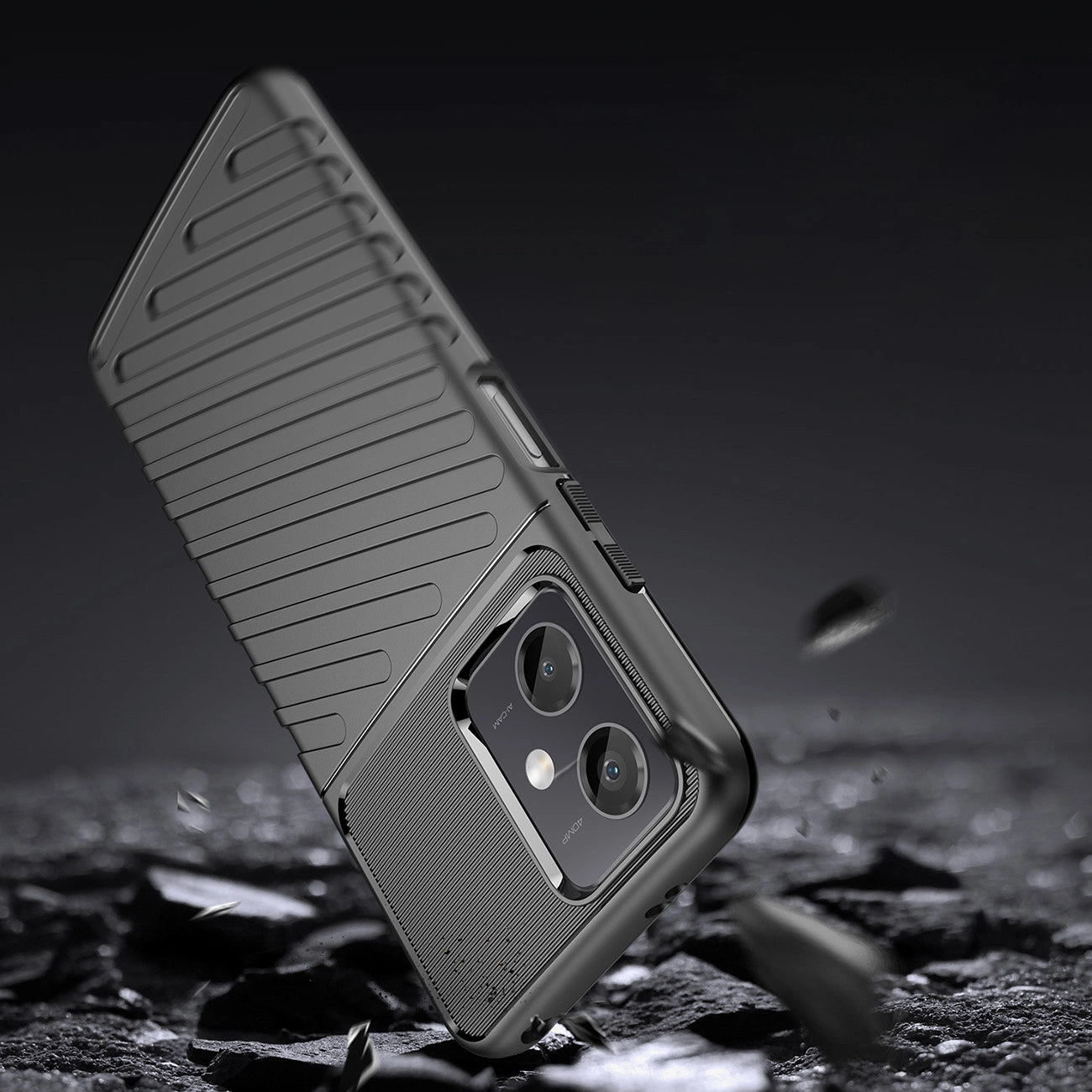 Thunder Case Xiaomi Poco X5 5G / Redmi Note 12 5G silicone armor case black_2