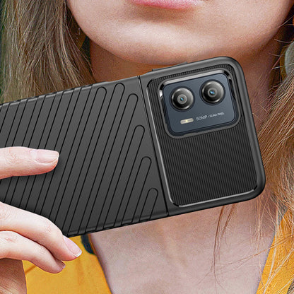 Thunder Case case for Motorola Moto G53 silicone armor case black_4