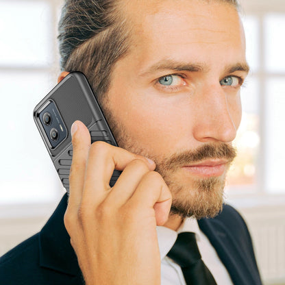 Thunder Case case for Motorola Moto G53 silicone armor case black_6
