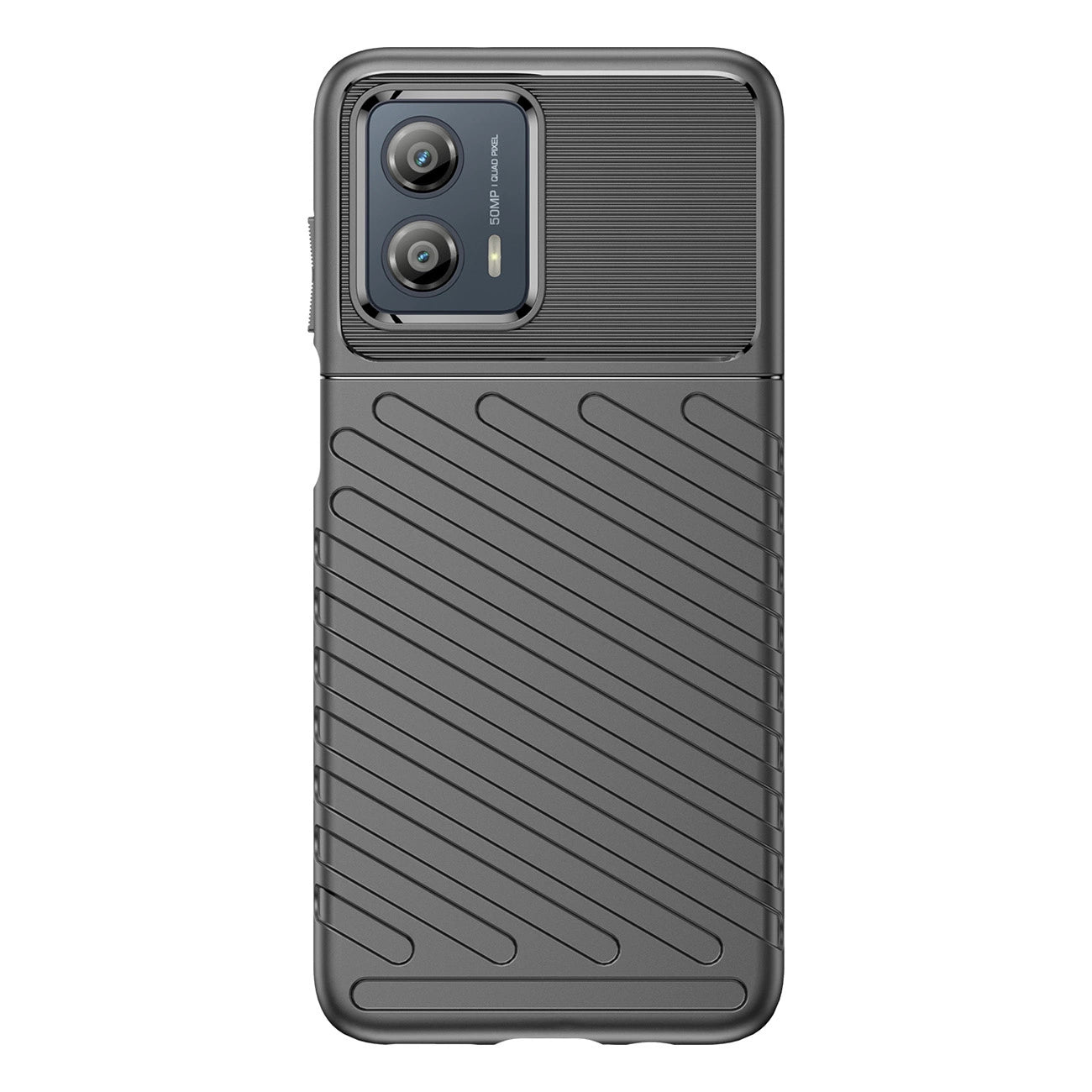 Thunder Case case for Motorola Moto G53 silicone armor case black_7