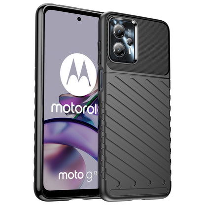 Thunder Case case for Motorola Moto G13 silicone armor case black_0
