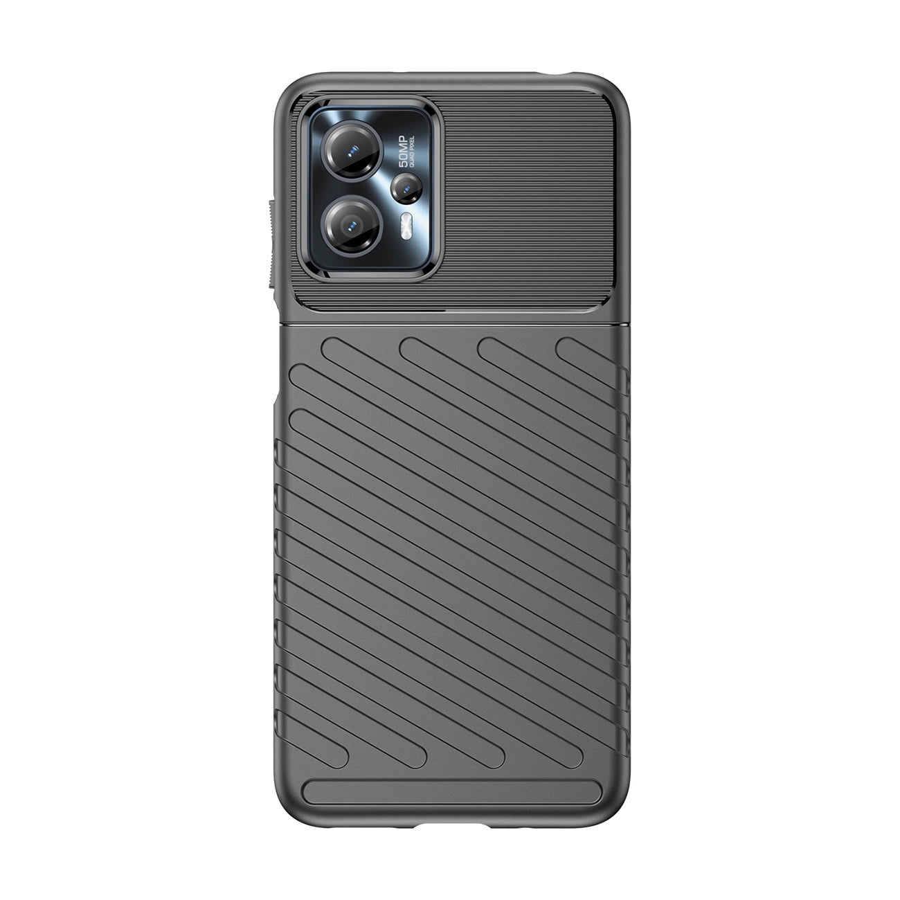 Thunder Case case for Motorola Moto G13 silicone armor case black_7