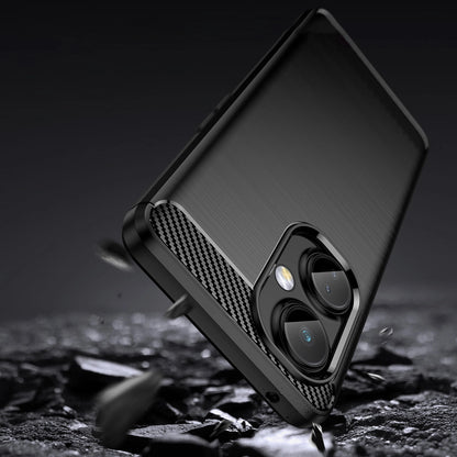 Carbon Case case for OnePlus Nord CE 3 flexible silicone carbon cover black_2