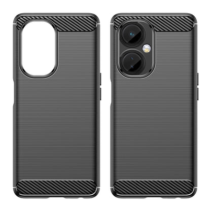 Carbon Case case for OnePlus Nord CE 3 flexible silicone carbon cover black_7