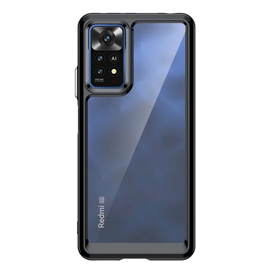 Outer Space Case for Xiaomi Poco X5 5G / Redmi Note 12 5G cover with flexible frame black_0