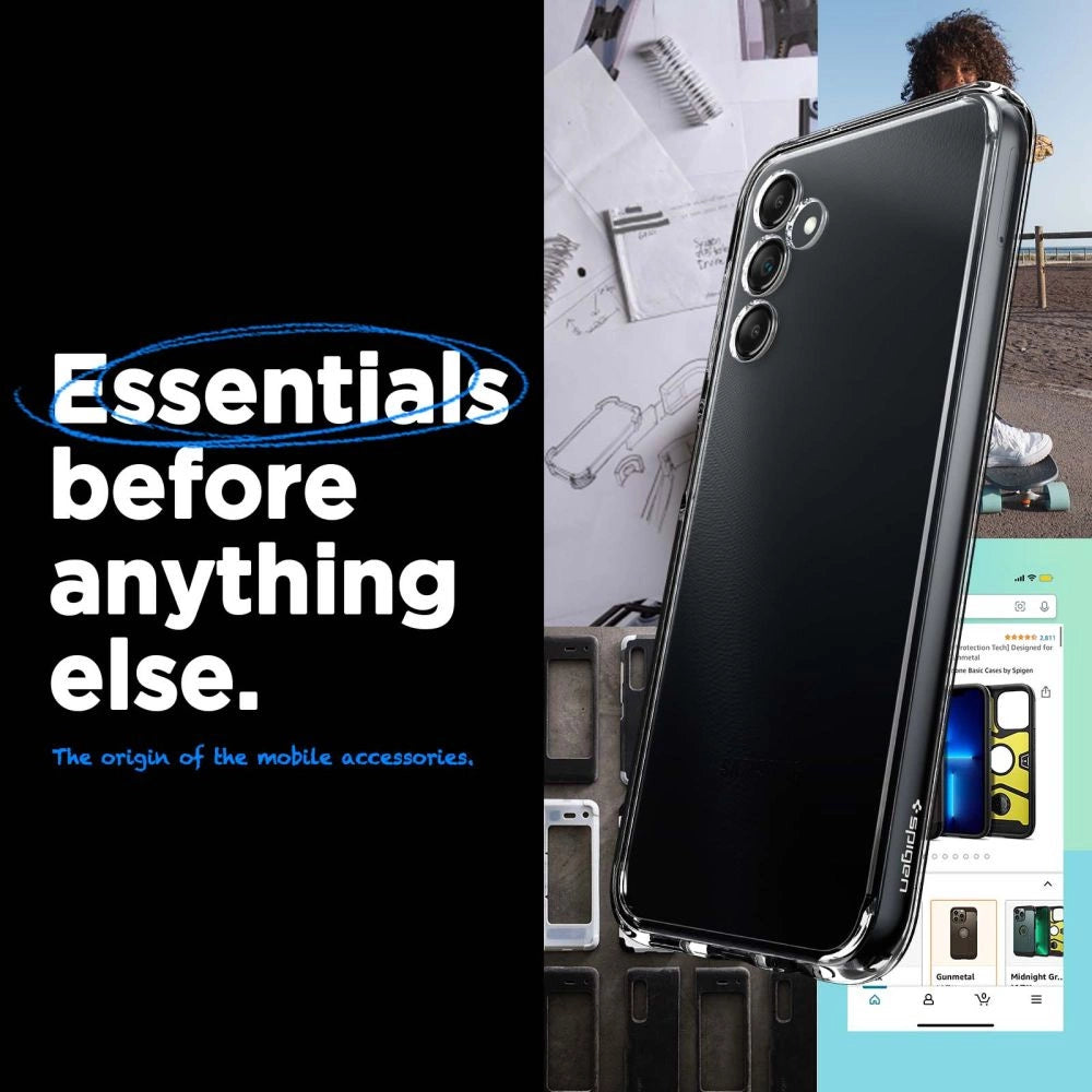Spigen Ultra Hybrid Case for Samsung Galaxy A14 5G - Transparent_10