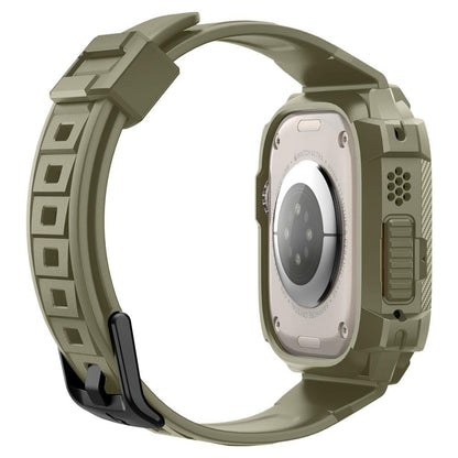 Spigen Rugged Armor Pro Case with Strap for Apple Watch Ultra (49mm) - Green_9