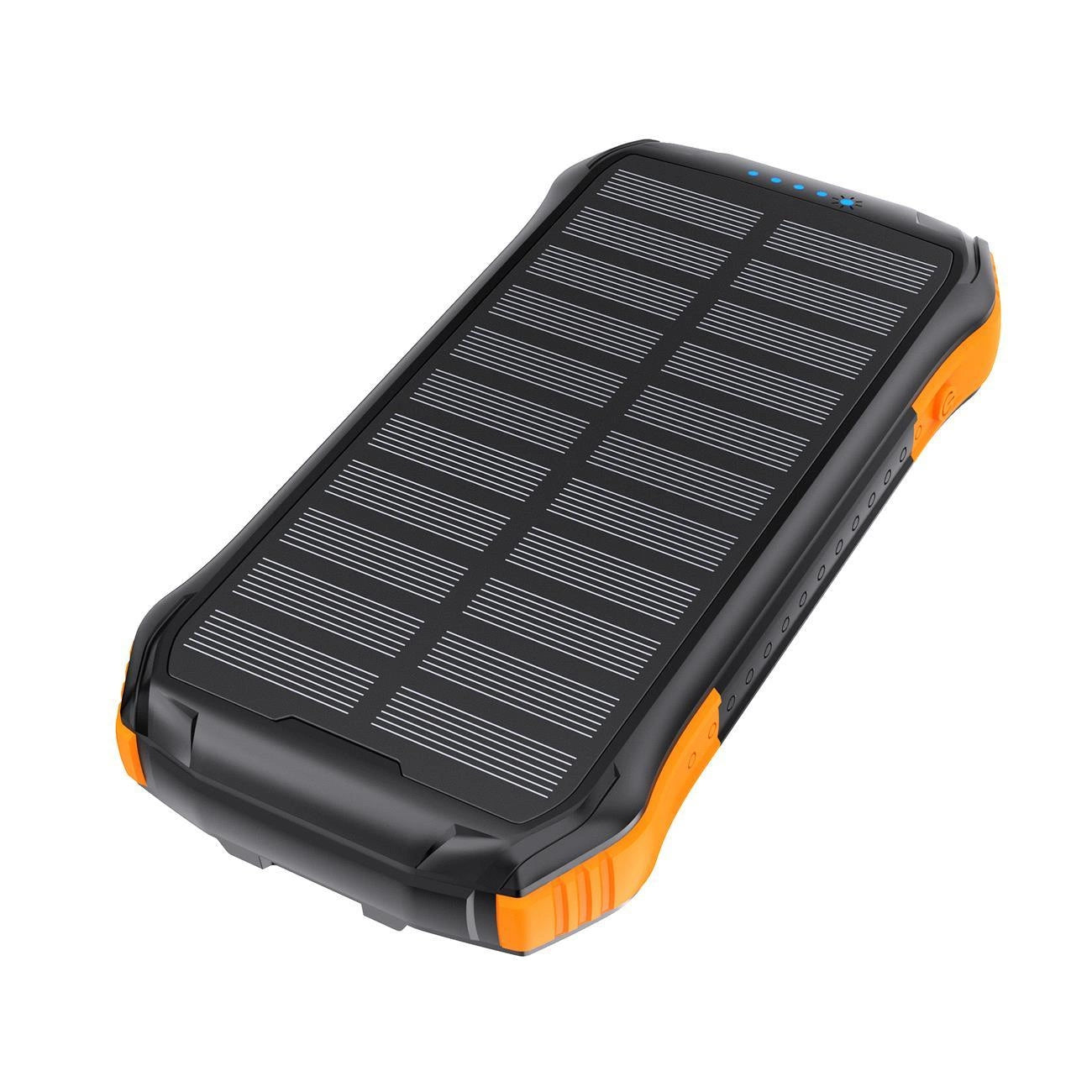 Choetech B659 solar induction power bank 10000mAh Qi 5W - orange_2