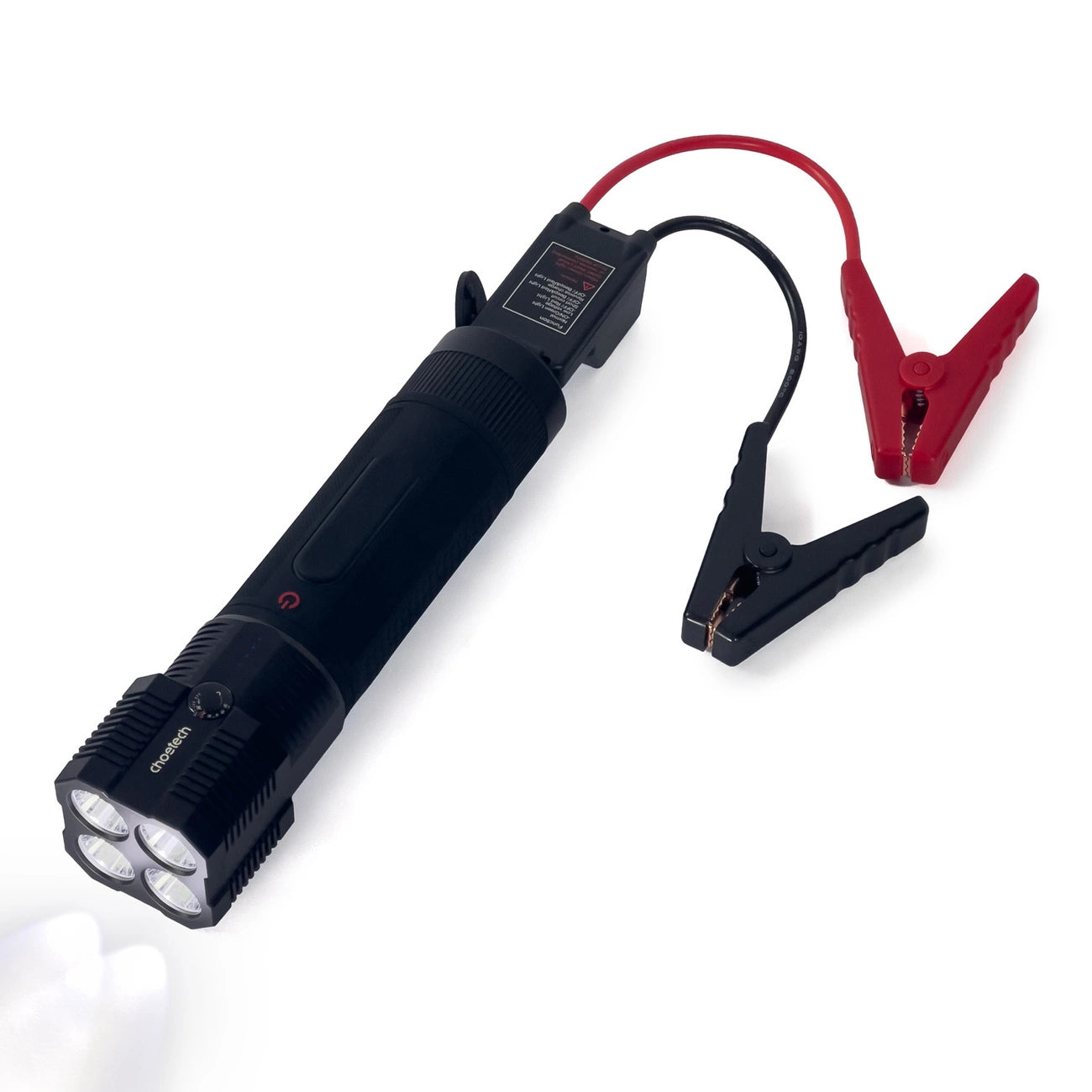 Choetech Jump Starter with Powerbank 8000mAh - LED Flashlight (TC0016) - Black_1