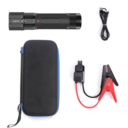 Choetech Jump Starter with Powerbank 8000mAh - LED Flashlight (TC0016) - Black_4