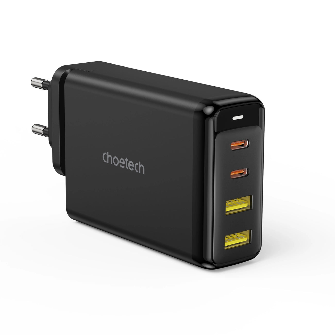 Choetech charger GaN 140W 4 ports (2x USB C, 2x USB) black (PD6005)_1