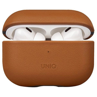 Uniq Terra Genuine Leather case for AirPods Pro 2 - brown_0