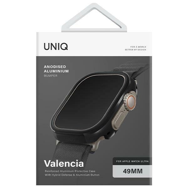 Uniq Valencia case for Apple Watch Ultra 49 mm - black_3
