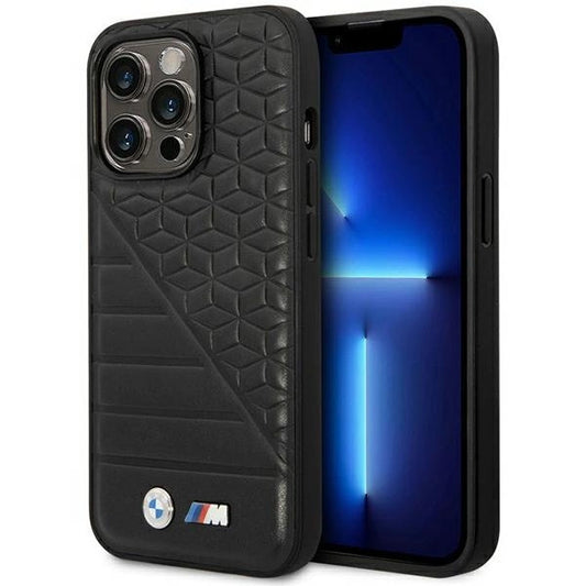 BMW Bi Pattern Case for iPhone 14 Pro 6.1&quot; - Black_0