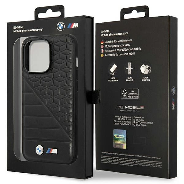 BMW Bi Pattern Case for iPhone 14 Pro 6.1&quot; - Black_7