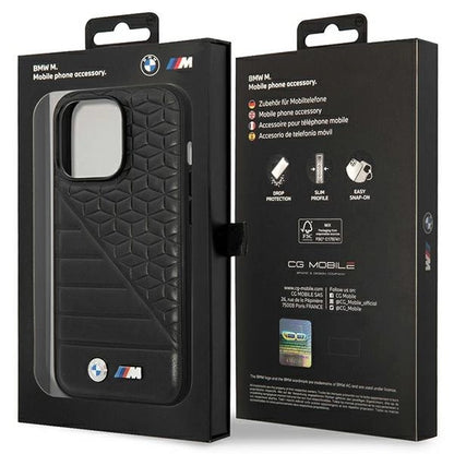 BMW Bi Pattern Case for iPhone 14 Pro 6.1&quot; - Black_7