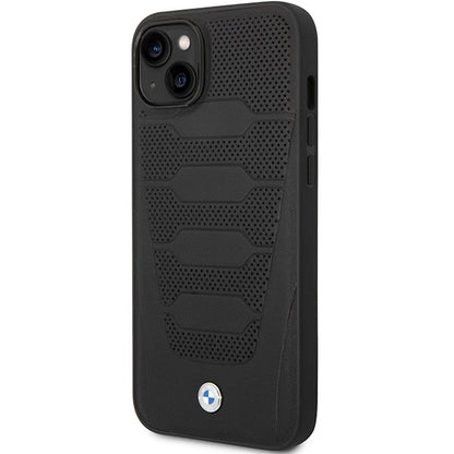 Case BMW BMHCP14S22RPSK iPhone 14 6.1&quot; black/black Leather Seats Pattern_6