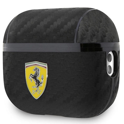 Ferrari FESAP2CABK AirPods Pro 2 cover black/black On Track PU Carbon_1