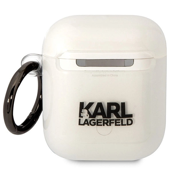 Karl Lagerfeld KLA2HNCHTCT Airpods 1/2 cover transparent Ikonik Choupette_1