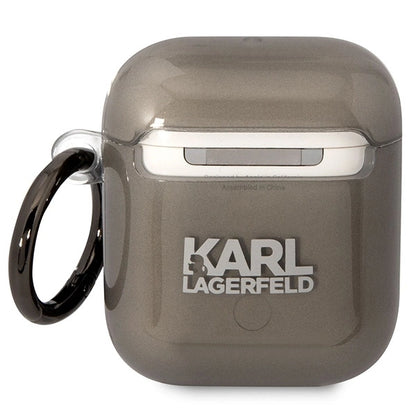 Karl Lagerfeld KLA2HNIKTCK AirPods 1/2 cover black/black Karl`s Head_1