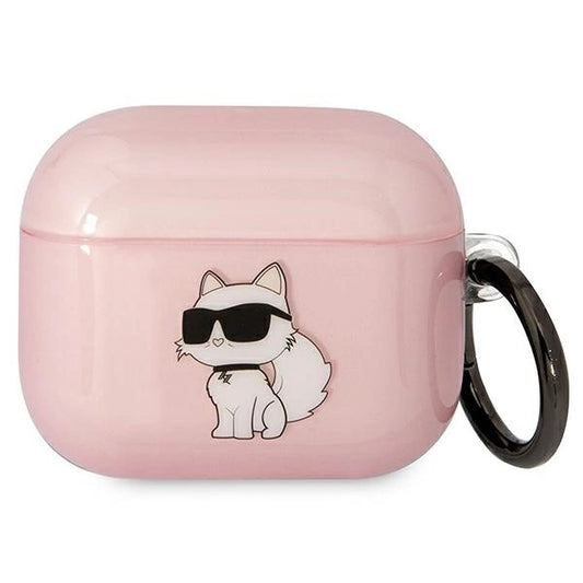 Karl Lagerfeld KLA3HNCHTCP Airpods 3 cover pink/pink Ikonik Choupette_0