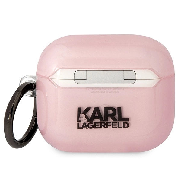 Karl Lagerfeld KLA3HNCHTCP Airpods 3 cover pink/pink Ikonik Choupette_1