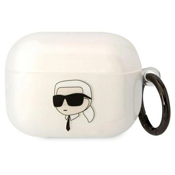 Karl Lagerfeld KLAPHNIKTCT AirPods Pro cover transparent Karl`s Head_0