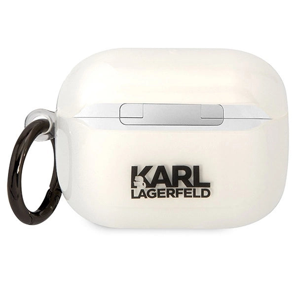 Karl Lagerfeld KLAPHNIKTCT AirPods Pro cover transparent Karl`s Head_1