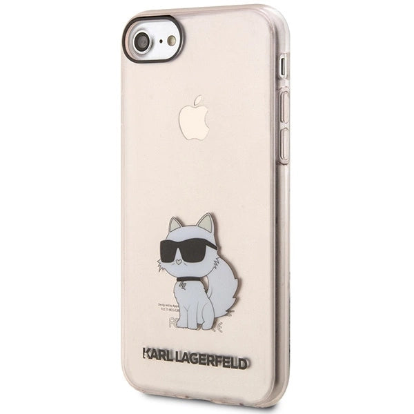 Karl Lagerfeld KLHCI8HNCHTCP iPhone 7/8/ SE 2020 / SE 2022 pink/pink hardcase Ikonik Choupette_1