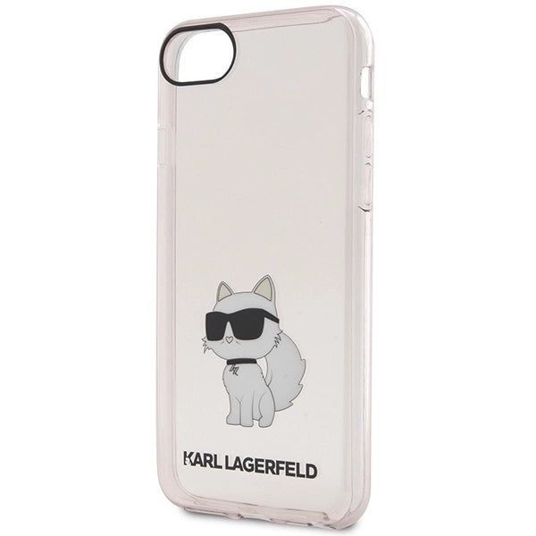Karl Lagerfeld KLHCI8HNCHTCP iPhone 7/8/ SE 2020 / SE 2022 pink/pink hardcase Ikonik Choupette_2
