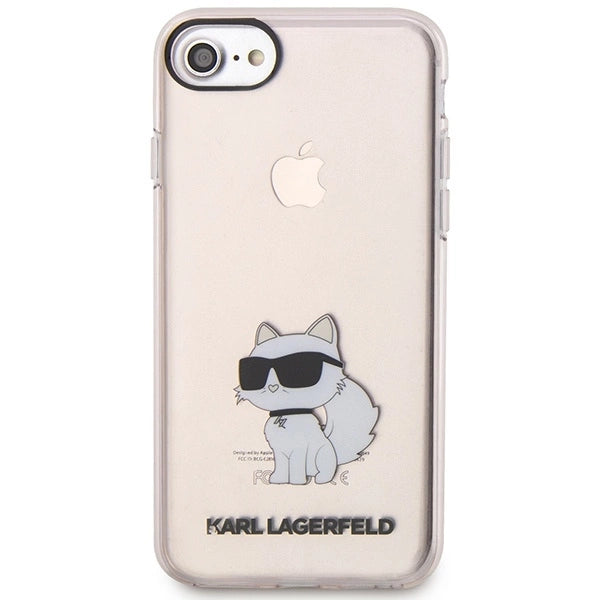 Karl Lagerfeld KLHCI8HNCHTCP iPhone 7/8/ SE 2020 / SE 2022 pink/pink hardcase Ikonik Choupette_4